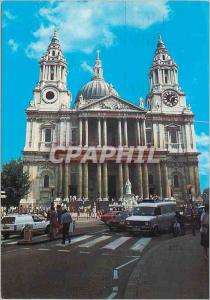 'Postcard Modern London Cathedral of St. Paul''s The Facade'