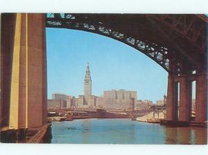 Pre-1980 RIVER SCENE Cleveland Ohio OH AE5841