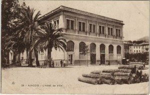 CPA Ajaccio Hotel de Ville CORSICA (1077792)