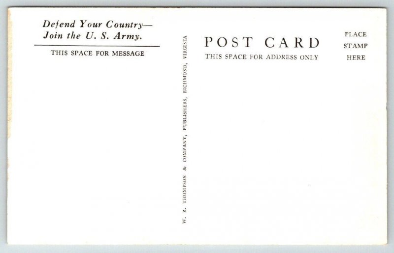 WW2 US Army Signal Corp. Postcard - Machine Gun Range