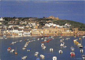 uk50484 early morning in st marys harbour uk