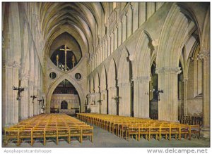 England Wells Cathedral The Nave with Inverted Arch