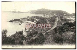 Old Postcard Panorama Beaulieu