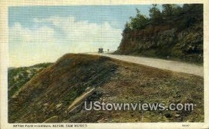 Raton Pass Highway in Raton, New Mexico