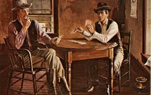 Billy the Kid about to escape