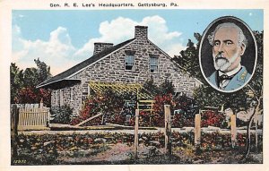 General Re: Lee's headquarters Gettysburg, PA, USA Civil War Unused 