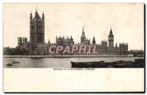 Great Britain London london Old Postcard Houses of Parliament