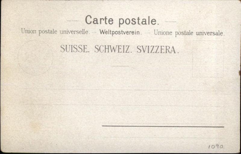 Schwyz Switzerland in 1535 c1900 Postcard