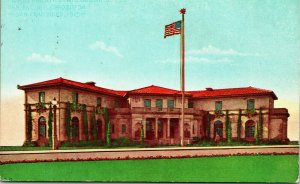 Vtg Postcard Vtg Panama Pacific Expo North Dakota State Building San Francisco