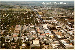 New Mexico Roswell Aerial View