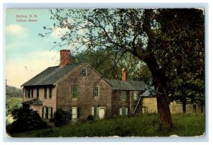 c1910's Durham New Hampshire NH, Sullivan House View Posted Antique Postcard 