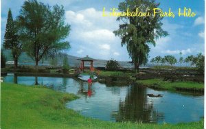 Liliuokalani Park Hilo Hawaii a Mike Roberts Color Card
