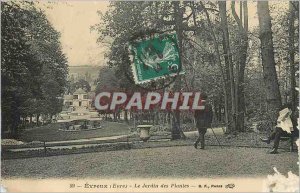 Old Postcard Evreux (Eure) Le Jardin des Plantes
