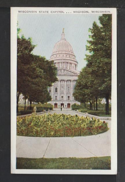 State Capitol,Madison,WI Postcard 