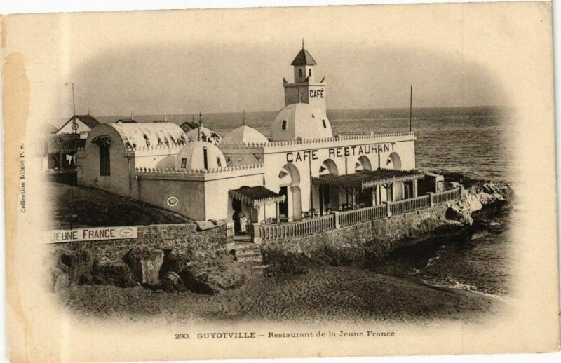 CPA AK Algérie-Guyotville-Restaurant de la Jeune France (237214)