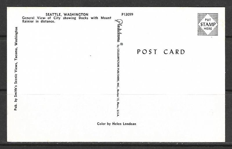 Washington, Seattle - Aerial View  - [WA-070]