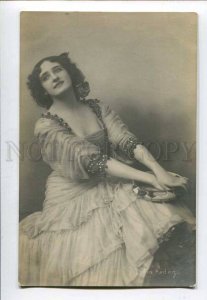 3077488 LYDIA REDEGA Ballet DANCER w/ TAMBOURINE vintage PHOTO