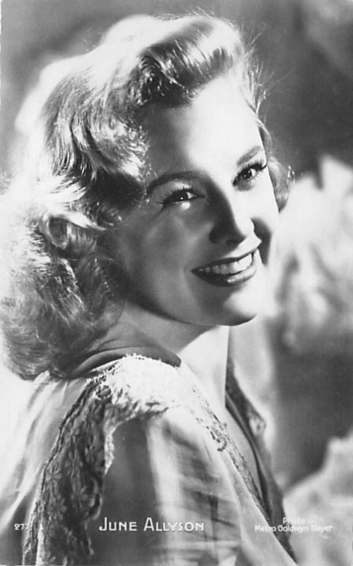 June Allyson Movie Star Unused 