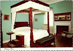 Colonel and Mrs. Lee's Room, Arlington House Arlington VA, Postcard S76