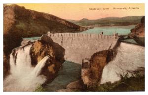 Roosevelt Damn, Roosevelt, Arizona - Hand Colored