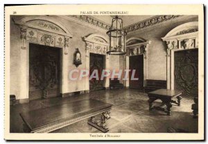 Old Postcard Fontainebleau Hall D & # 39Honneur