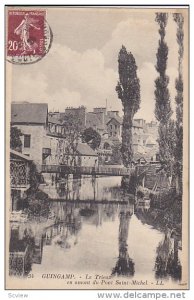 Le Trieux En Amont Du Pont Saint-Michel, GUINGAMP (Cotes d´Armor), France, 1...