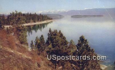 Flathead Lake in Kalispell, Montana