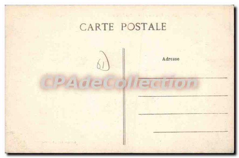 Old Postcard Panorama Argentan Party North West