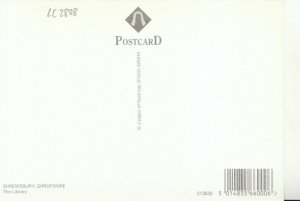 Shropshire Postcard - The Library - Shrewsbury - Ref TZ6080