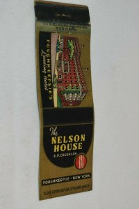 The Nelson House Poughkeepsie New York 20 Strike Matchbook Cover