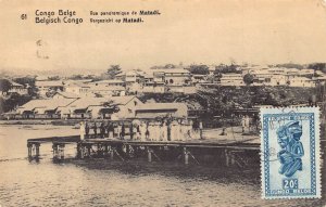 Belgian Congo Matadi Panorama vintage postcard B982