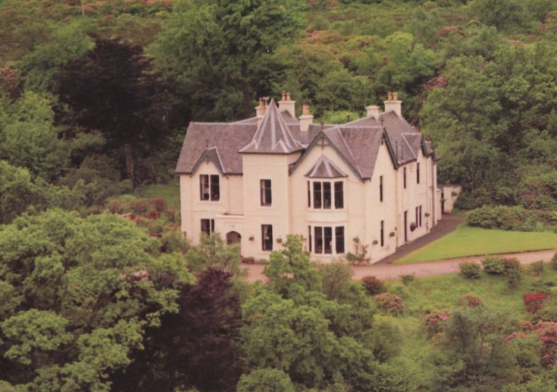 Llindhu House Hotel Tobermory Isle Of Mull Scotland Postcard