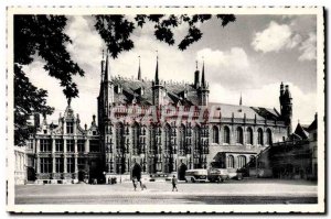 Postcard Modern Bruges Justice of Peace L & # City 39hotel and St Blood Basilica