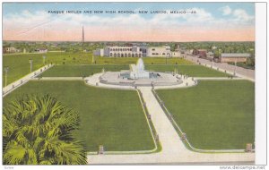 Parque Ingles and New High School, New Laredo, Mexico,   PU-1949