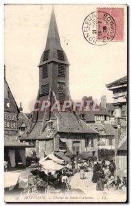 Honfleur - Bell of St. Catherine Walking Day - Old Postcard