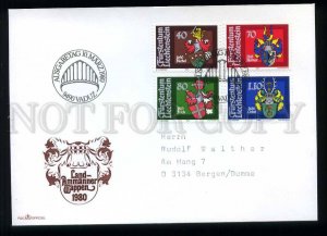 210357 Liechtenstein Coat of Arms of country Ammanner FDC