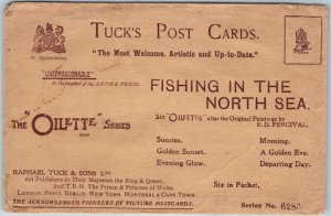 c1910s Raphael Tuck's Post Card Six Packet Empty Envelope Advertising Oilette 7R