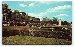 HOT SPRINGS NATIONAL PARK, Arkansas AR ~ OAKLAWN RACE TRACK Horses Postcard