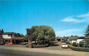 Santa Rosa, CA California  PELISSIER MOTEL~Gruner  ROADSIDE Sonoma Co  Postcard