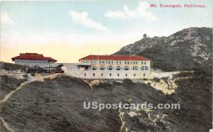 Mt. Tamalpais, California CA Postcard