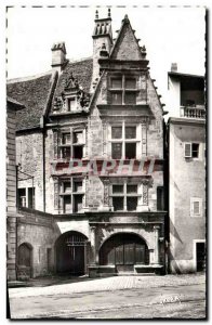 Postcard Modern Renaissance House Sarlat Or Was born Etienne de la Boetie Ban...