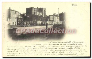 Old Postcard Niort Donjon