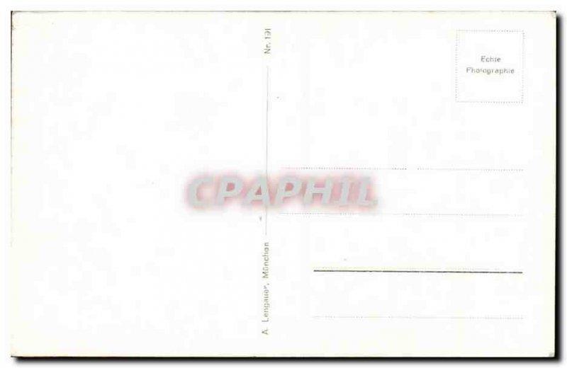 Old Postcard Munchen Marienplatz