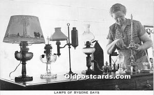 Lamps of Bygone Days, Pioneer Village Minden, Nebraska, NE, USA Unused 