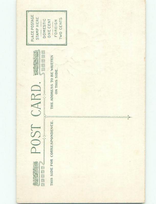 Divided-Back EASTER SCENE Great Postcard AA1621