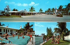 Florida Fort Lauderdale White Star Motel 1974