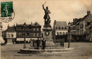 CPA NOGENT-le-ROTROU - La Statue du Général de St-Pol (669941)