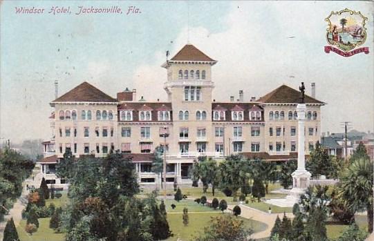 Florida Jacksonville Windsor Hotel 1909