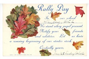 Greeting - Rally Day