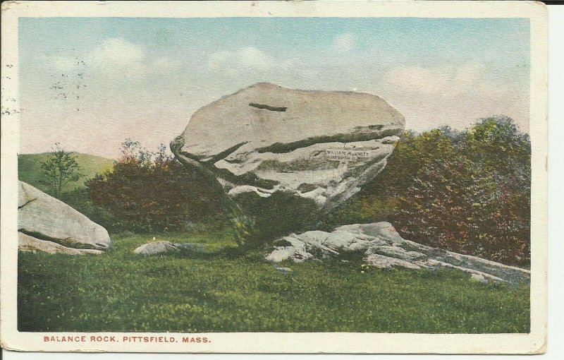 Pittsfield, Mass.,Balance Rock